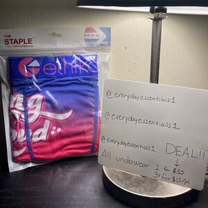 *NWT* Ethika Men’s Underwear